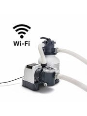 Песочный фильтрующий насос 6000 л/ч с управлением через wifi Intex 26656