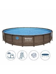 Бассейн каркасный 549х122см Bestway 56977