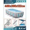 Бассейн каркасный 400х200х122см Intex 26770