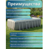 Бассейн каркасный 400х200х100см Intex 26788