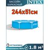 Бассейн каркасный 244х51см Intex 28205