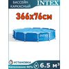 Бассейн каркасный 366х76см Intex 28210