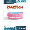 Бассейн каркасный 244х76см Intex 28290