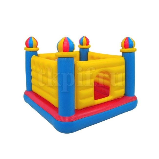 Игровой центр с батутом Замок 175x175x135см Intex 48259
